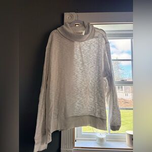 Free People White Knit Sweater
